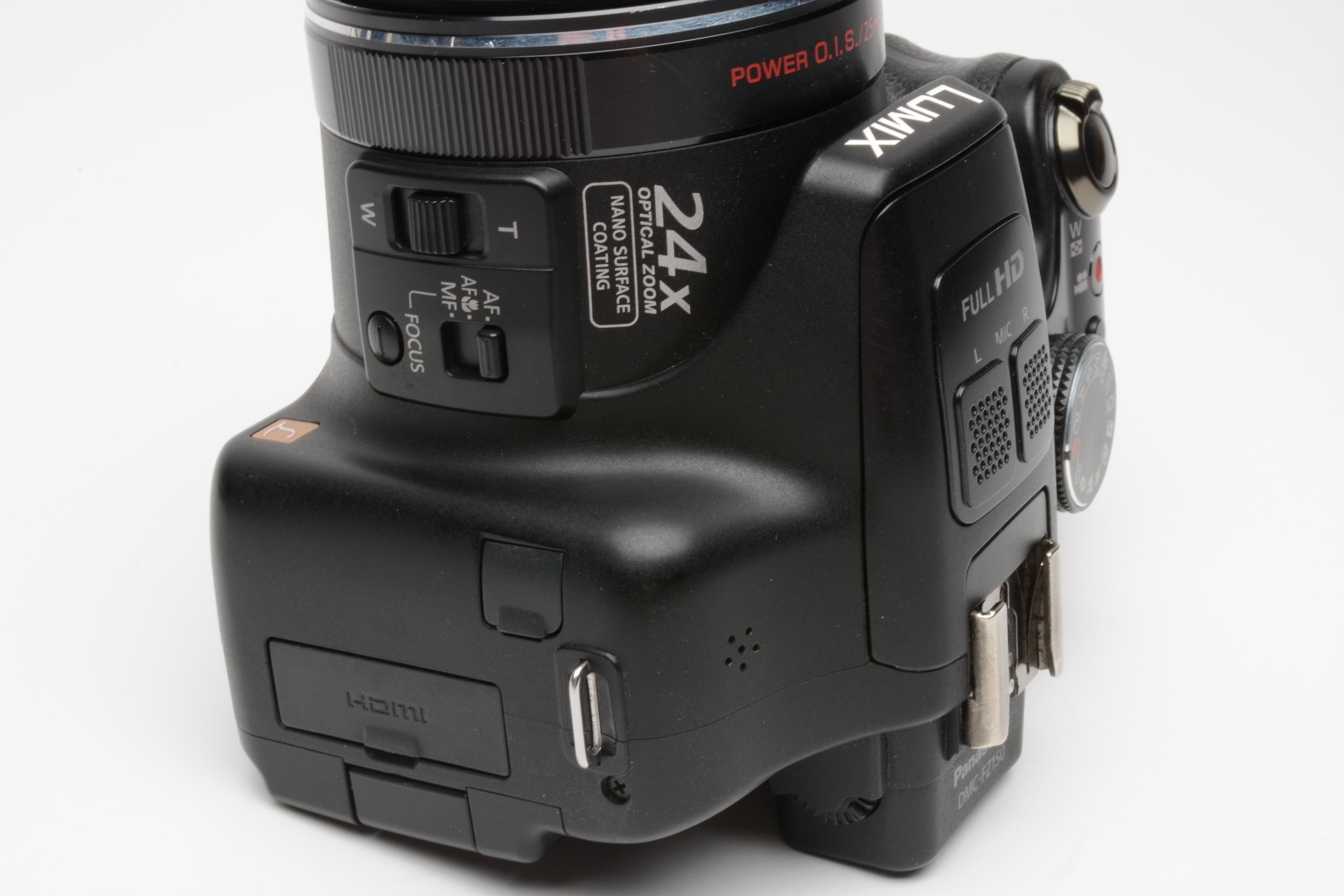 Panasonic Lumix FZ-150 Digital Point&Shoot, boxed, 2batts, charger