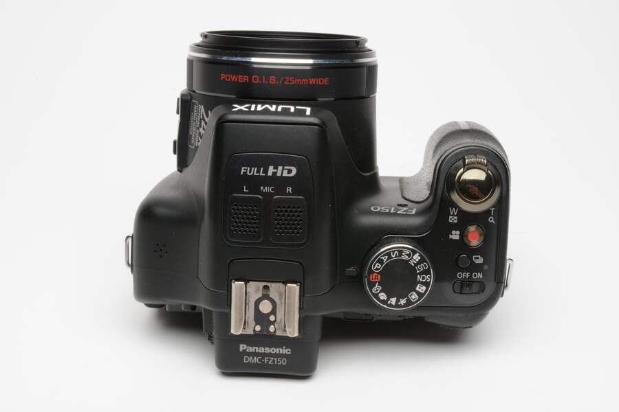 Panasonic Lumix FZ-150 Digital Point&Shoot, boxed, 2batts, charger 
