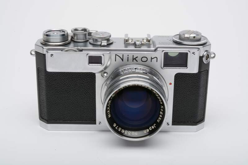 Nikon S2 前期 #2789 Nikon S2 Chrome Nippon Kogaku Rangefinder Camera w/5cm f1.4 Lens