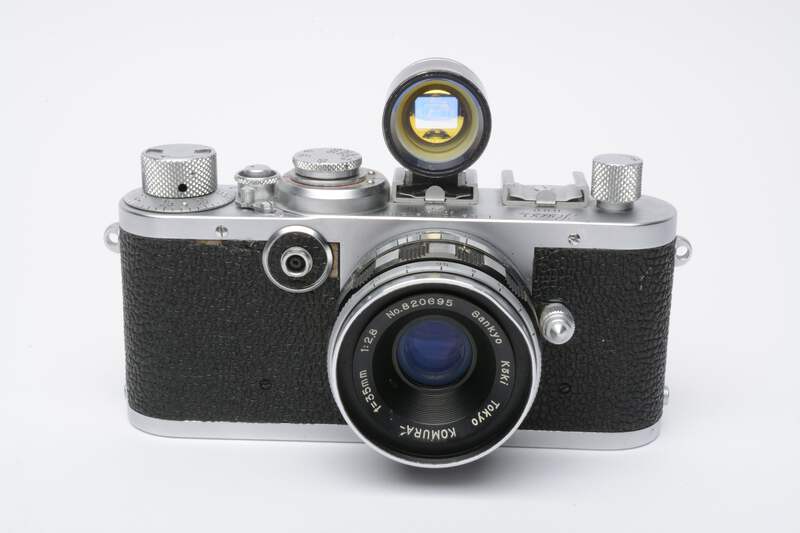 Leica If 1f 35mm rangefinder camera w/Sankyo Koki Komura 35mm f2.8