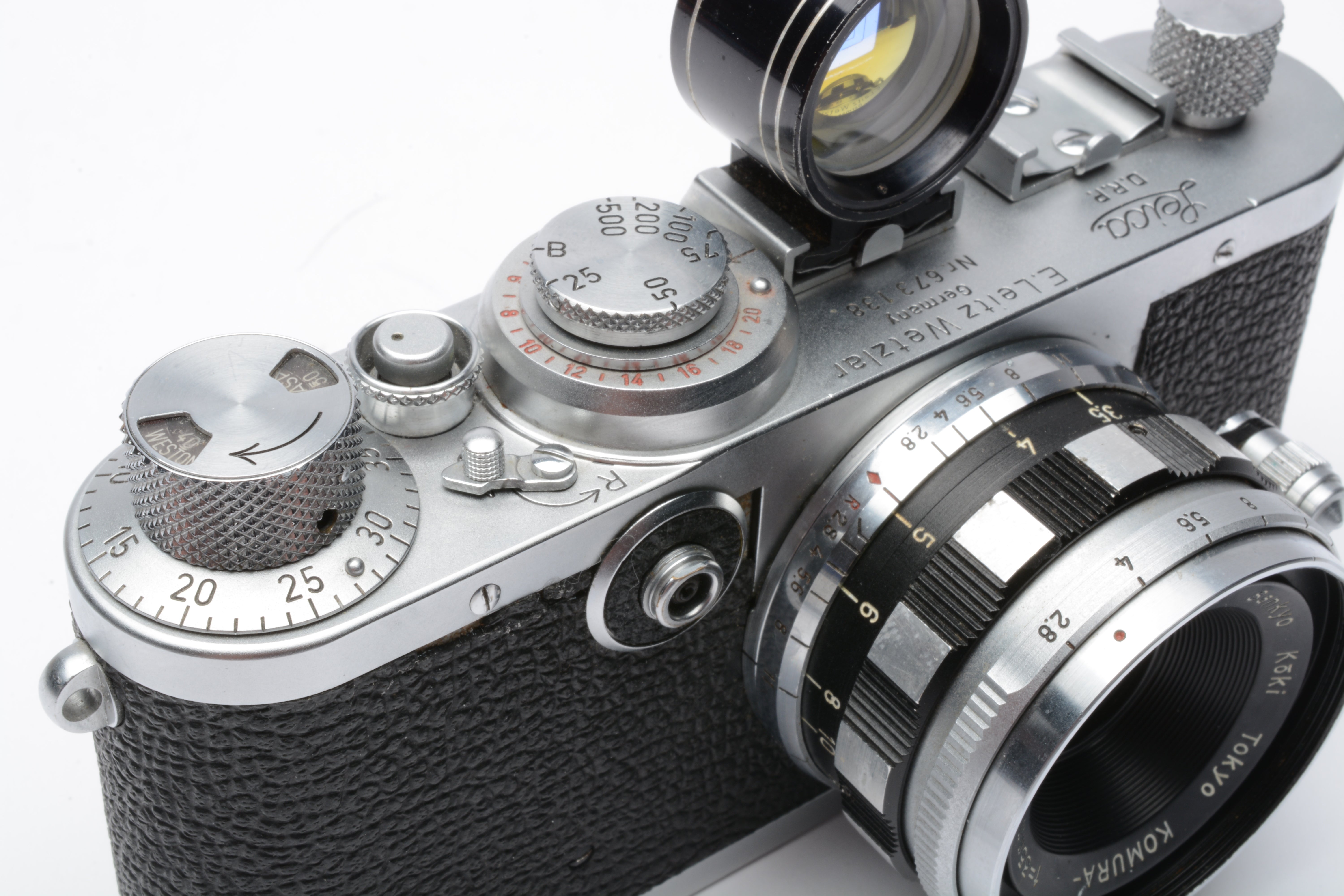 Leica If 1f 35mm rangefinder camera w/Sankyo Koki Komura 35mm f2.8