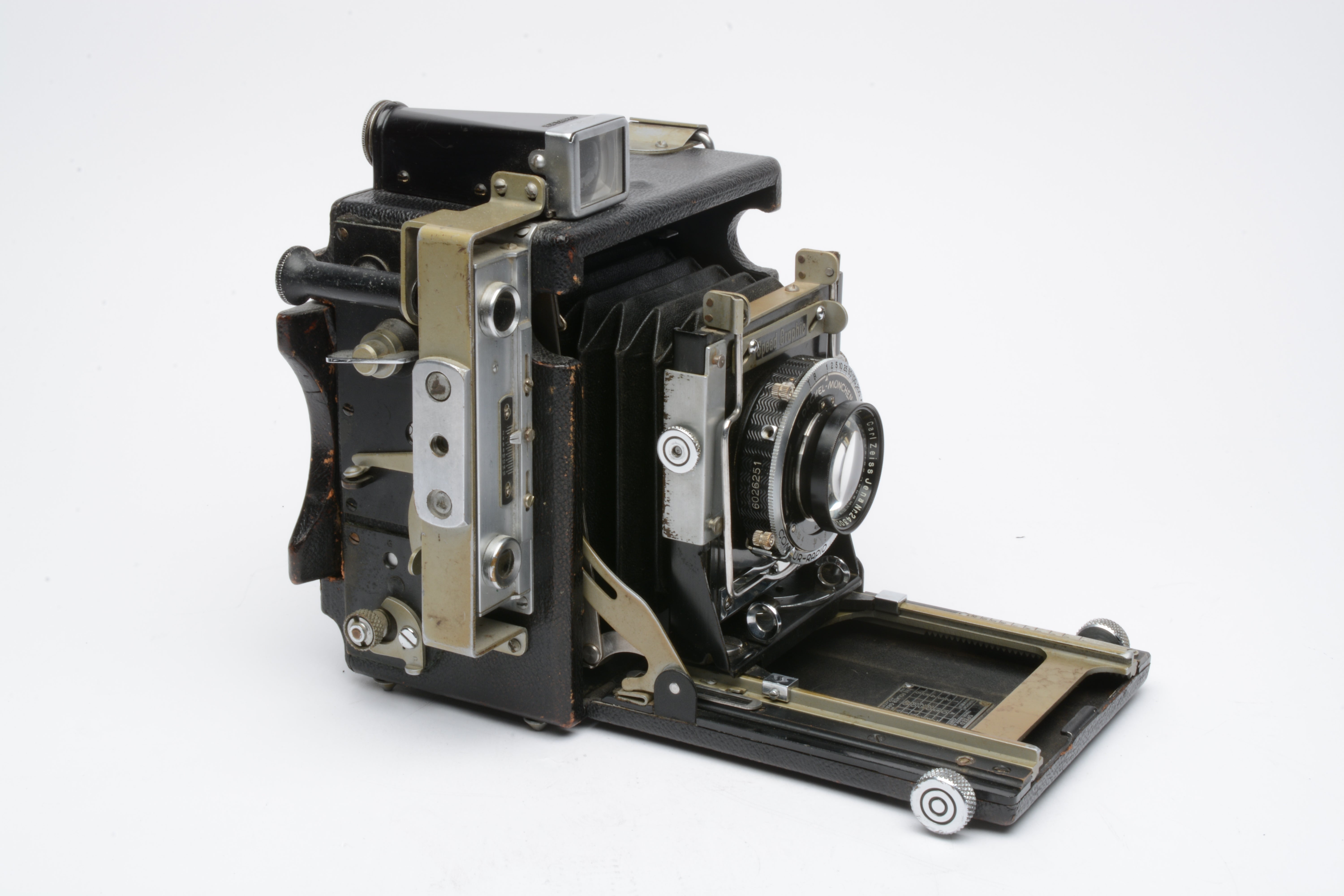 Graflex Speed Graphic 2 1/4 x 3 1/4 Field Camera w/Tessar 105mm f3