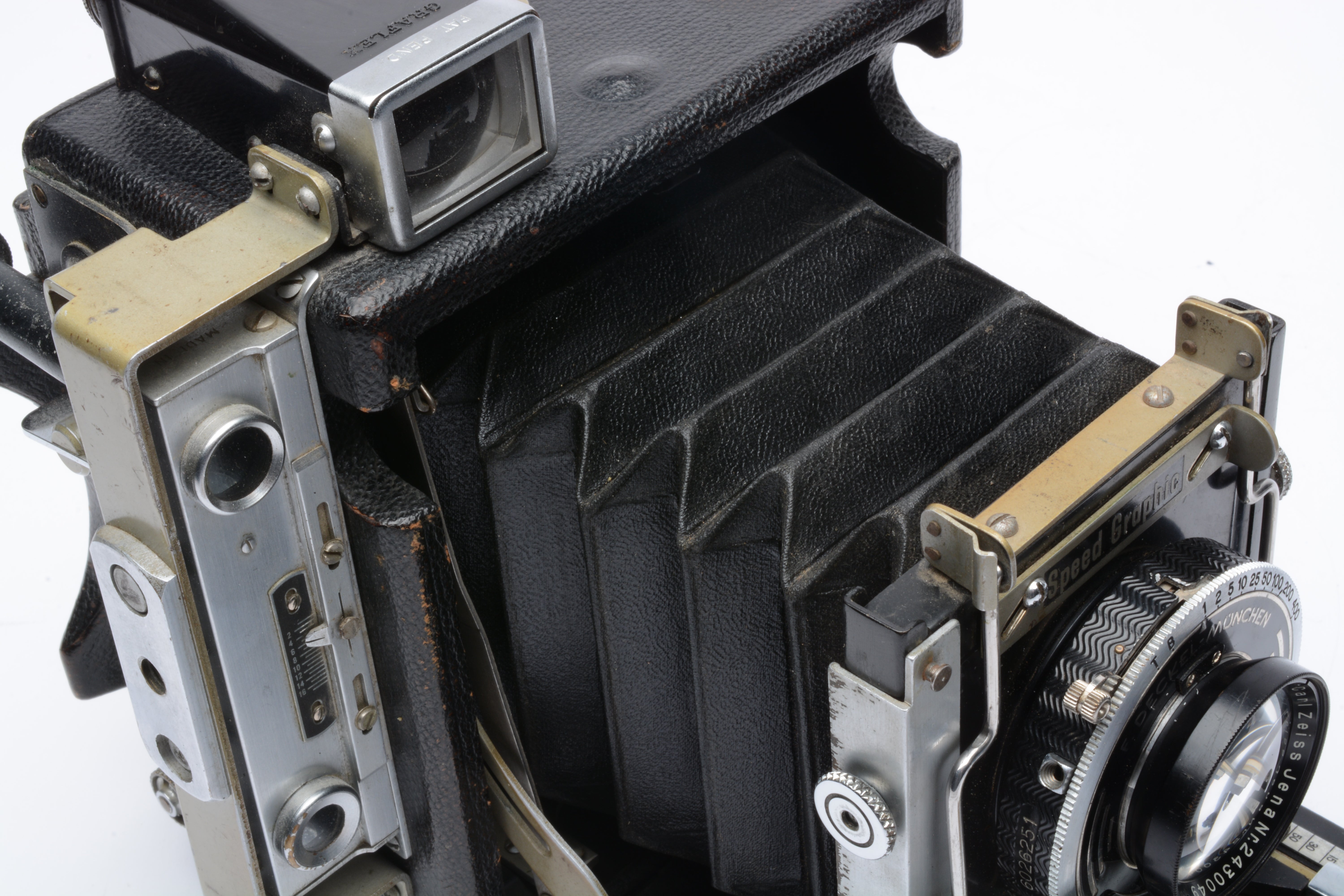 Graflex Speed Graphic 2 1/4 x 3 1/4 Field Camera w/Tessar 105mm f3