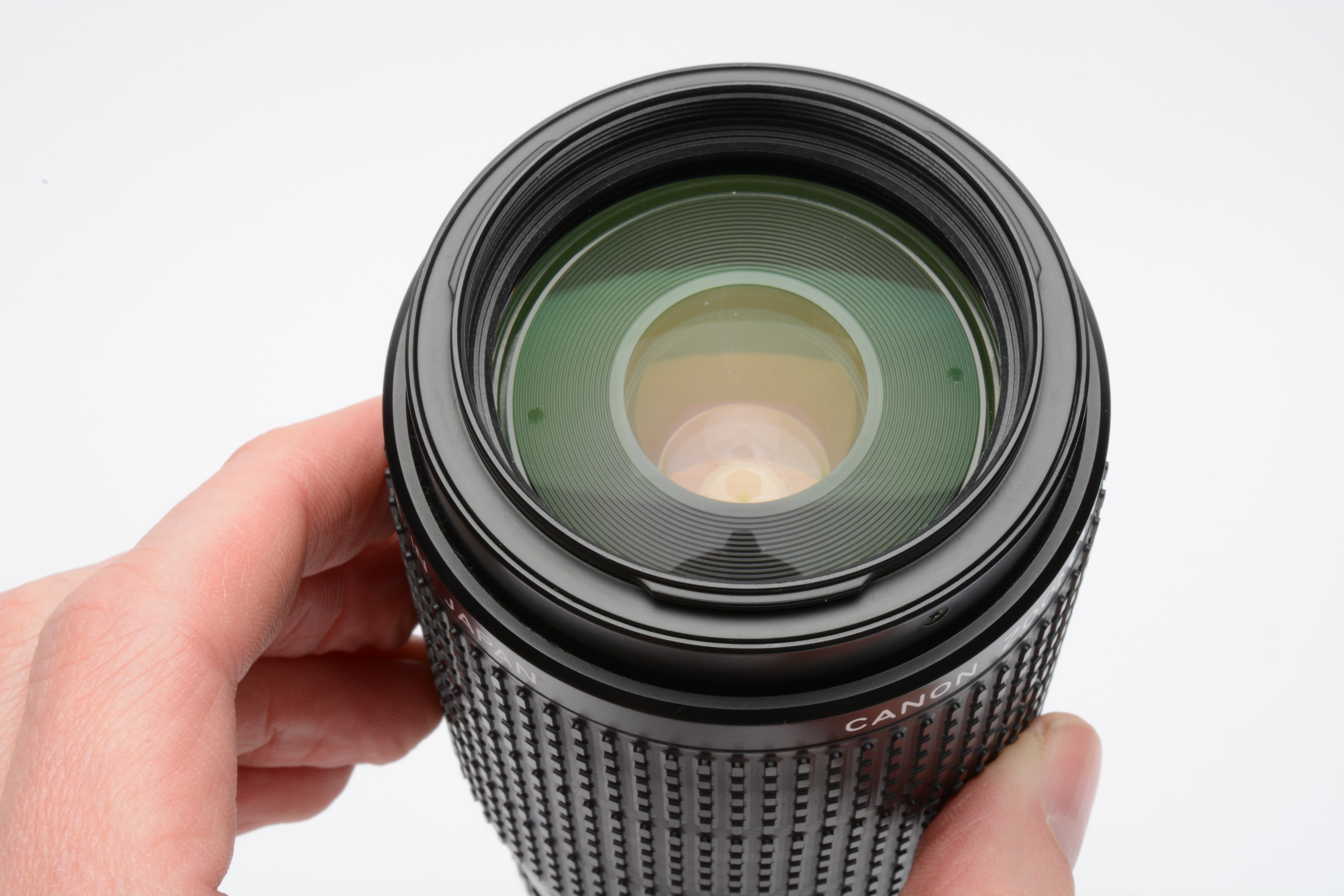 Canon FD 75-200mm f4.5 zoom lens, very clean, caps | eBay