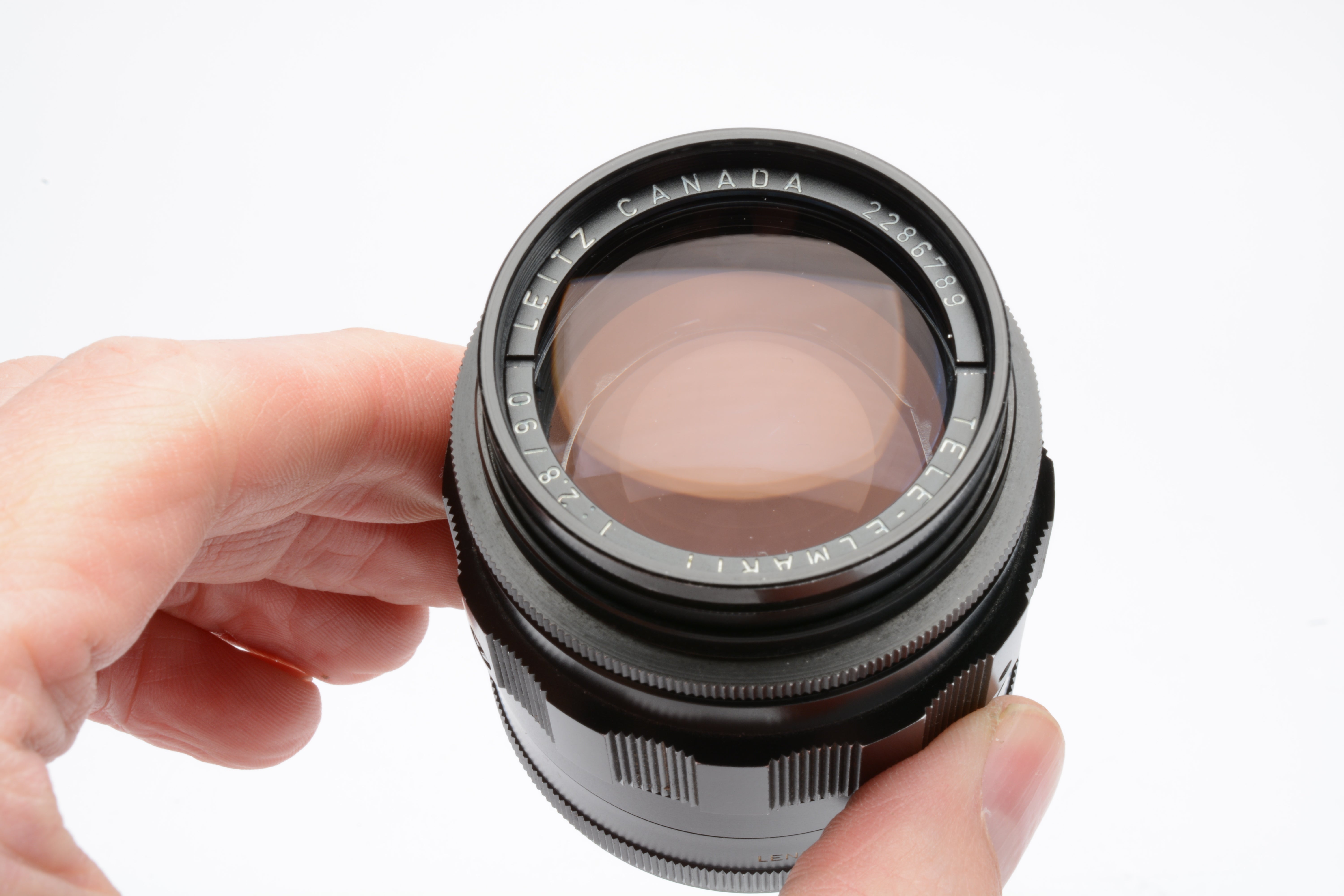 【良品】Leica TELE ELMARIT M 90mm F2.8 #175 Leica Leitz 90mm F2.8 Tele-Elmarit Lens V.I black lens, very sharp