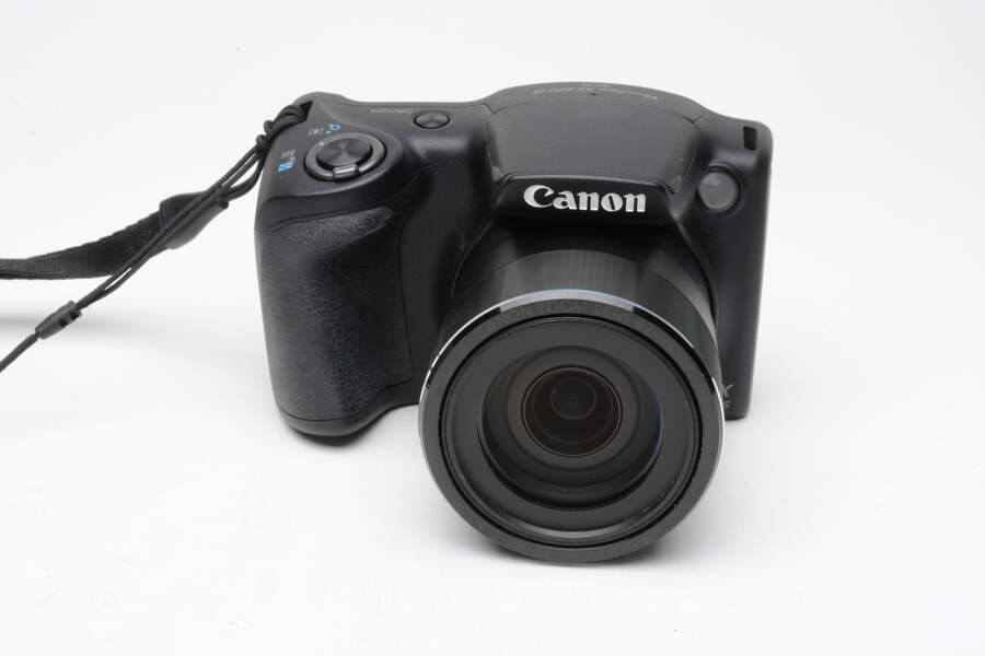 Canon SX420 IS Digital Point&Shoot camera, case, 2batts, charger 