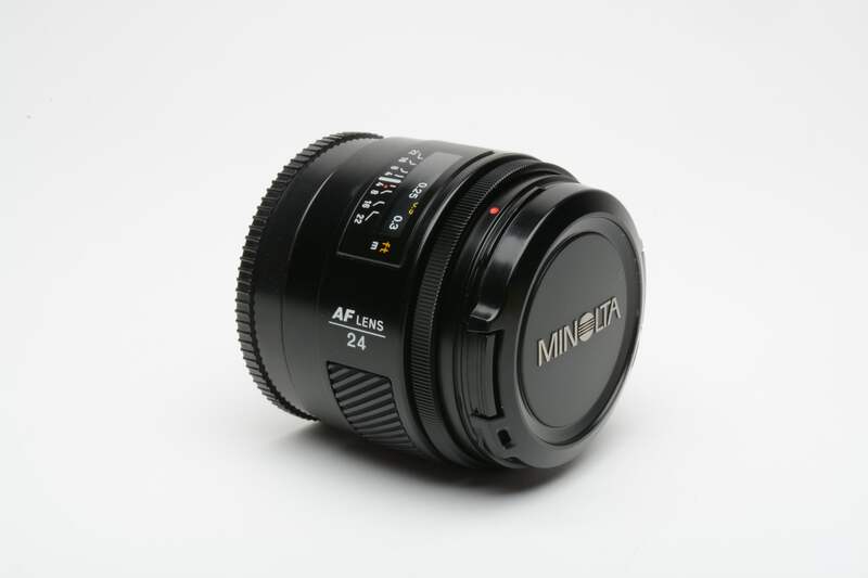 Minolta ミノルタ AF 24mm f2.8 Lens Minolta Maxxum AF 24mm f/2.8 Lens w/Caps | eBay