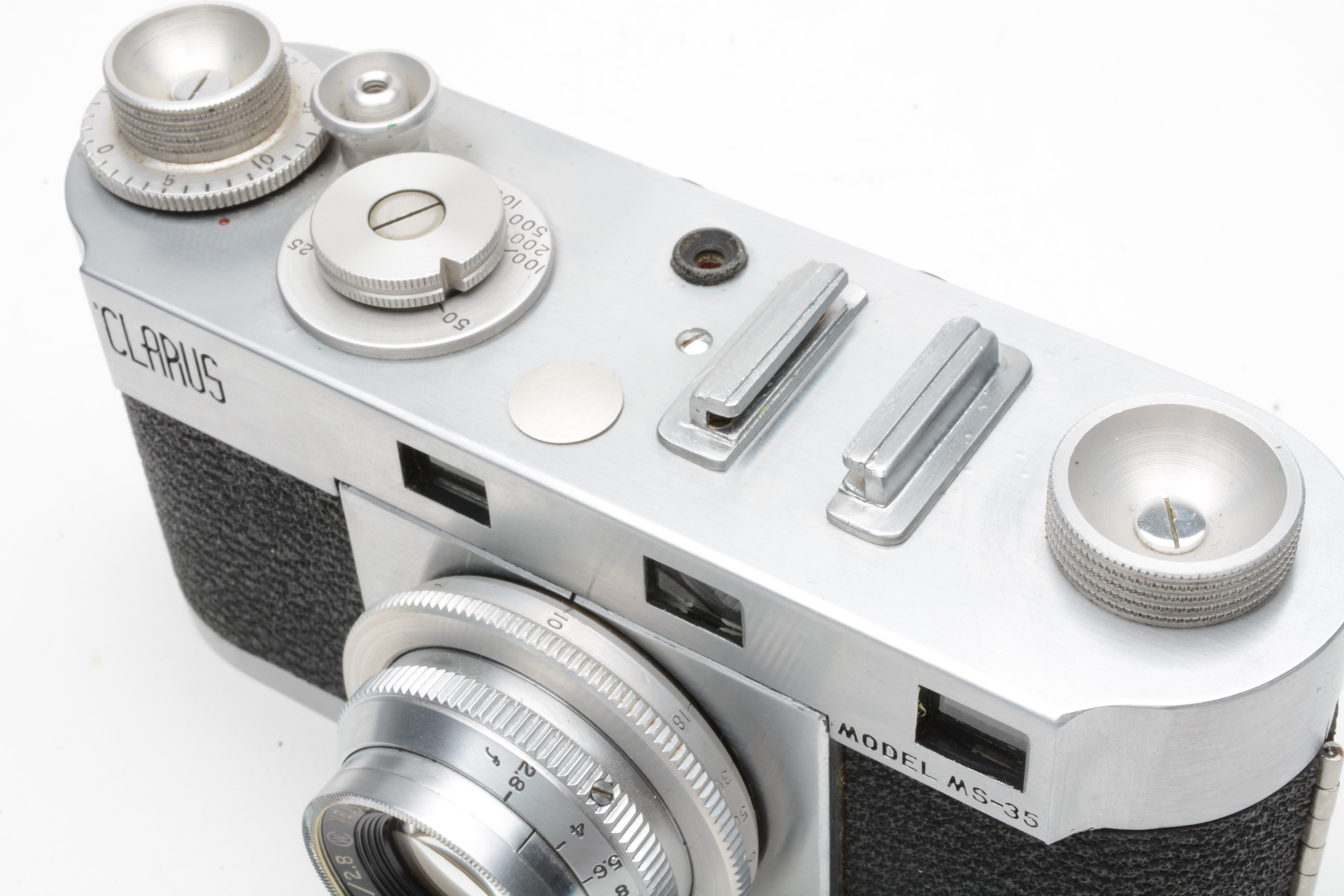 【レア・良品】米国製 CLARUS MODEL MS-35 WOLLENSAK Clarus MS-35 35mm Camera w/Wollensak 50mm f2.8 lens, tested, works