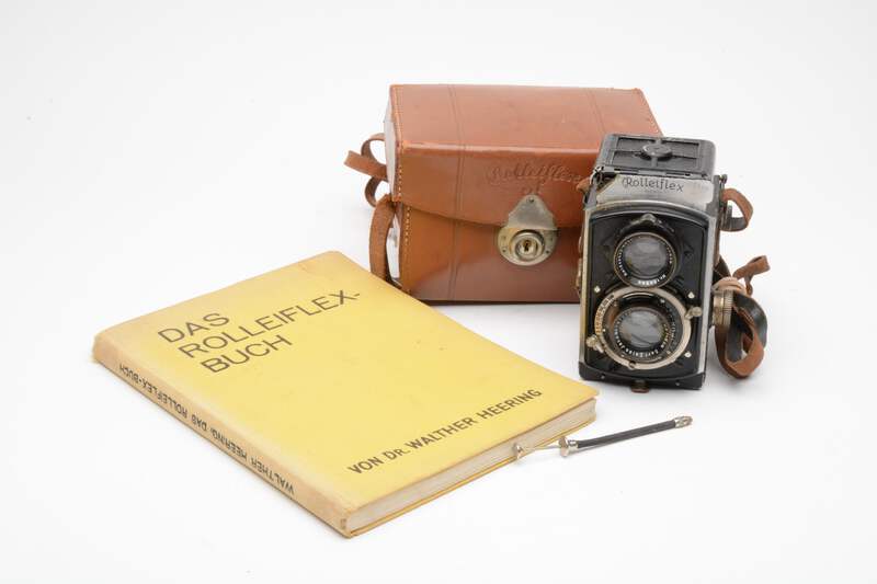 Rolleiflex Baby Rollei 4RF 423 w/Zeiss Jena 6cm f2.8 lens, works