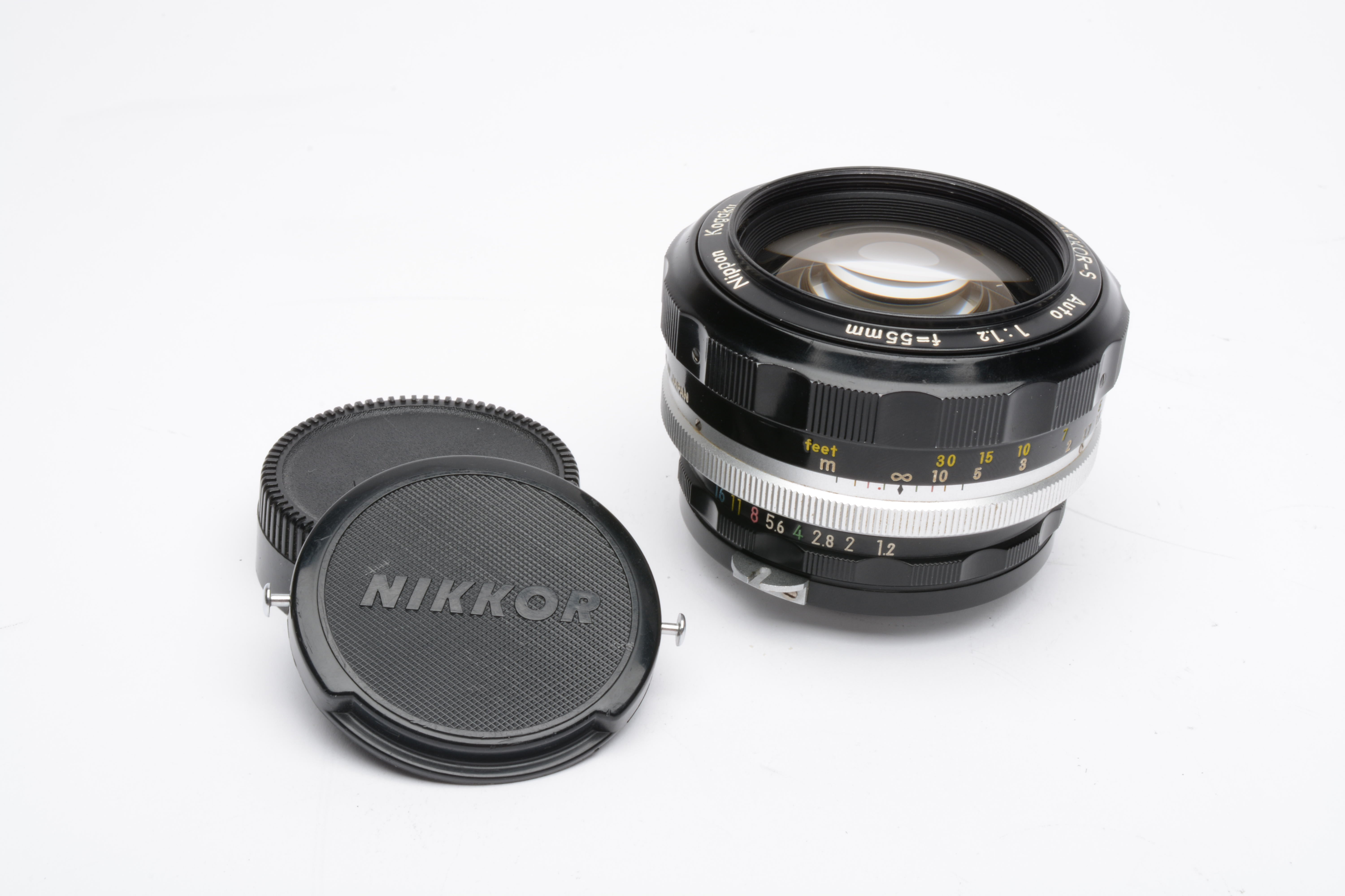 Nikon Nikkor-S 55mm f1.2 Non-AI lens, very clean & sharp, Nice | eBay