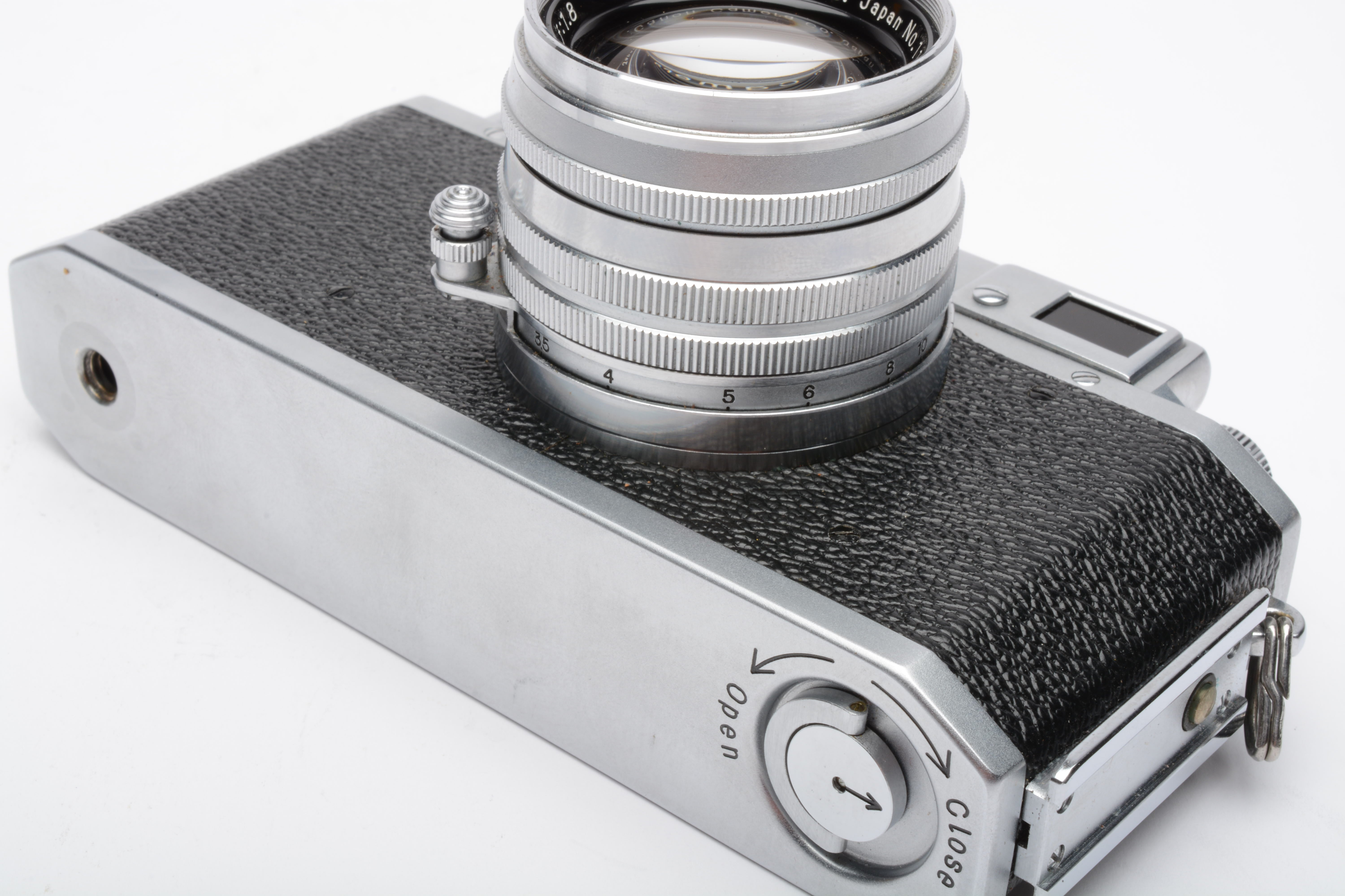Canon II S2 (EP) Rangefinder camera w/LTM 50mm f1.8, case, UV