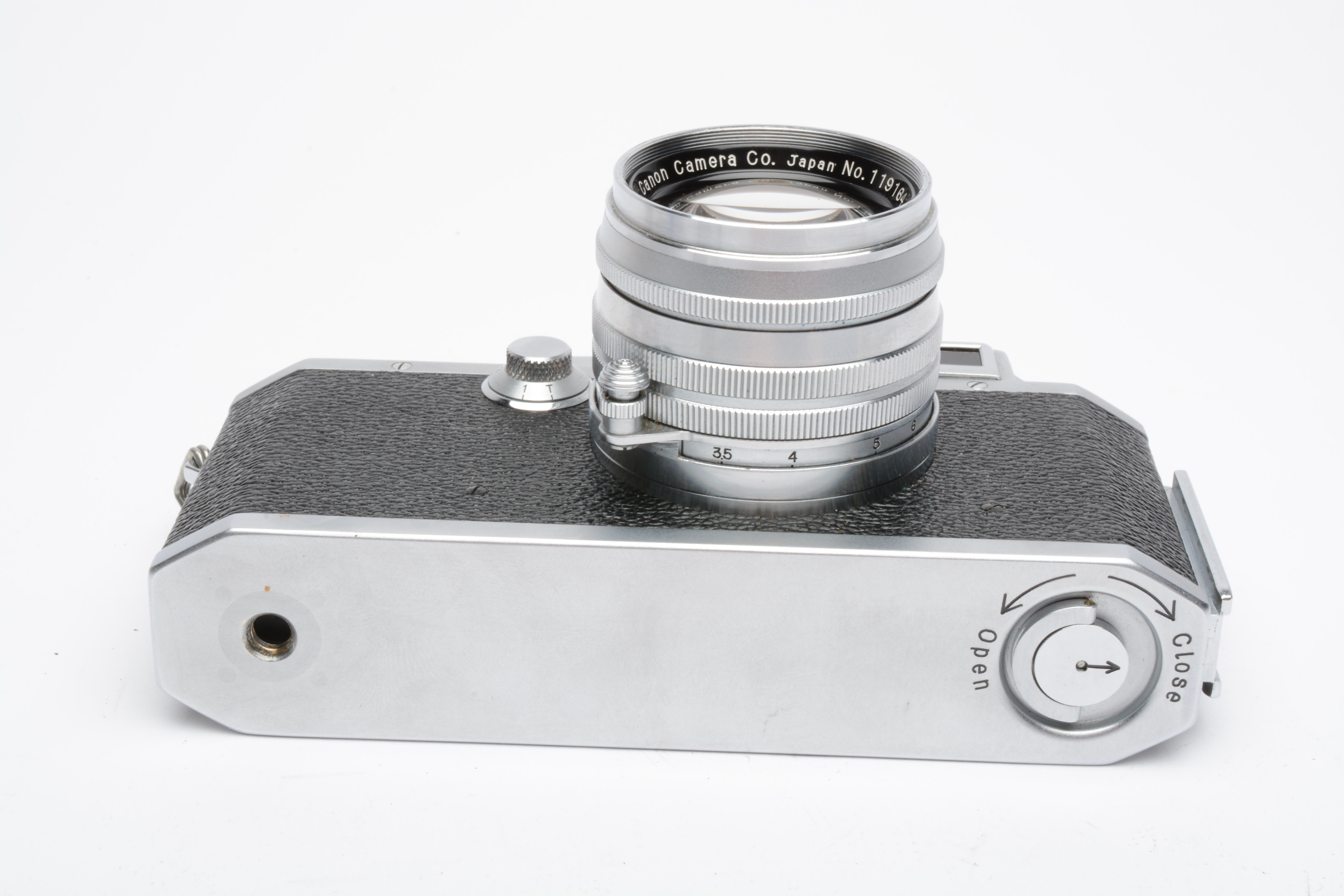 Canon II S2 (EP) Rangefinder camera w/LTM 50mm f1.8, case, UV