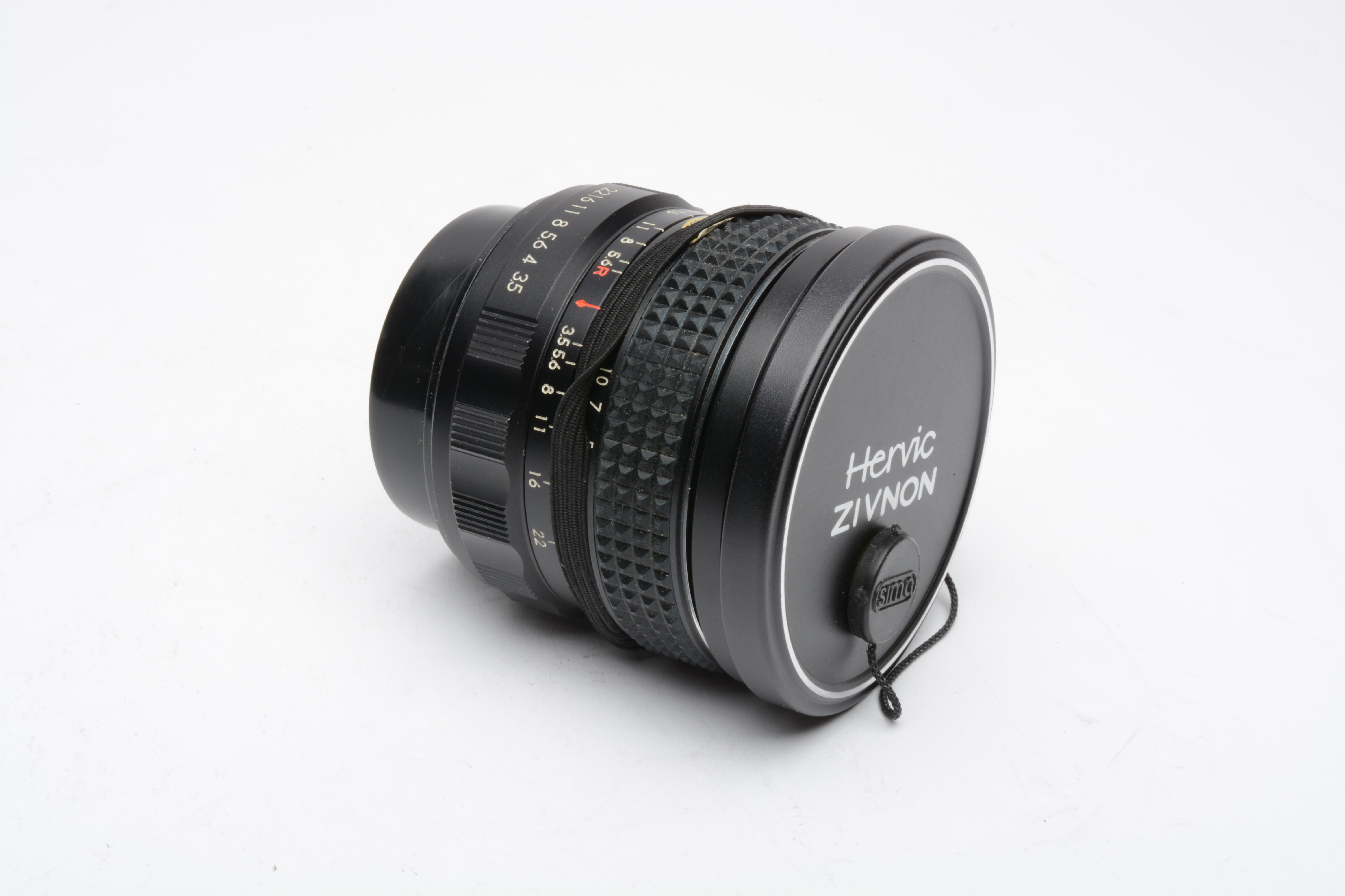 Hervic Zivnon Auto 1:3.5 23mm T.M.C. Lens for Pentax PK Mount