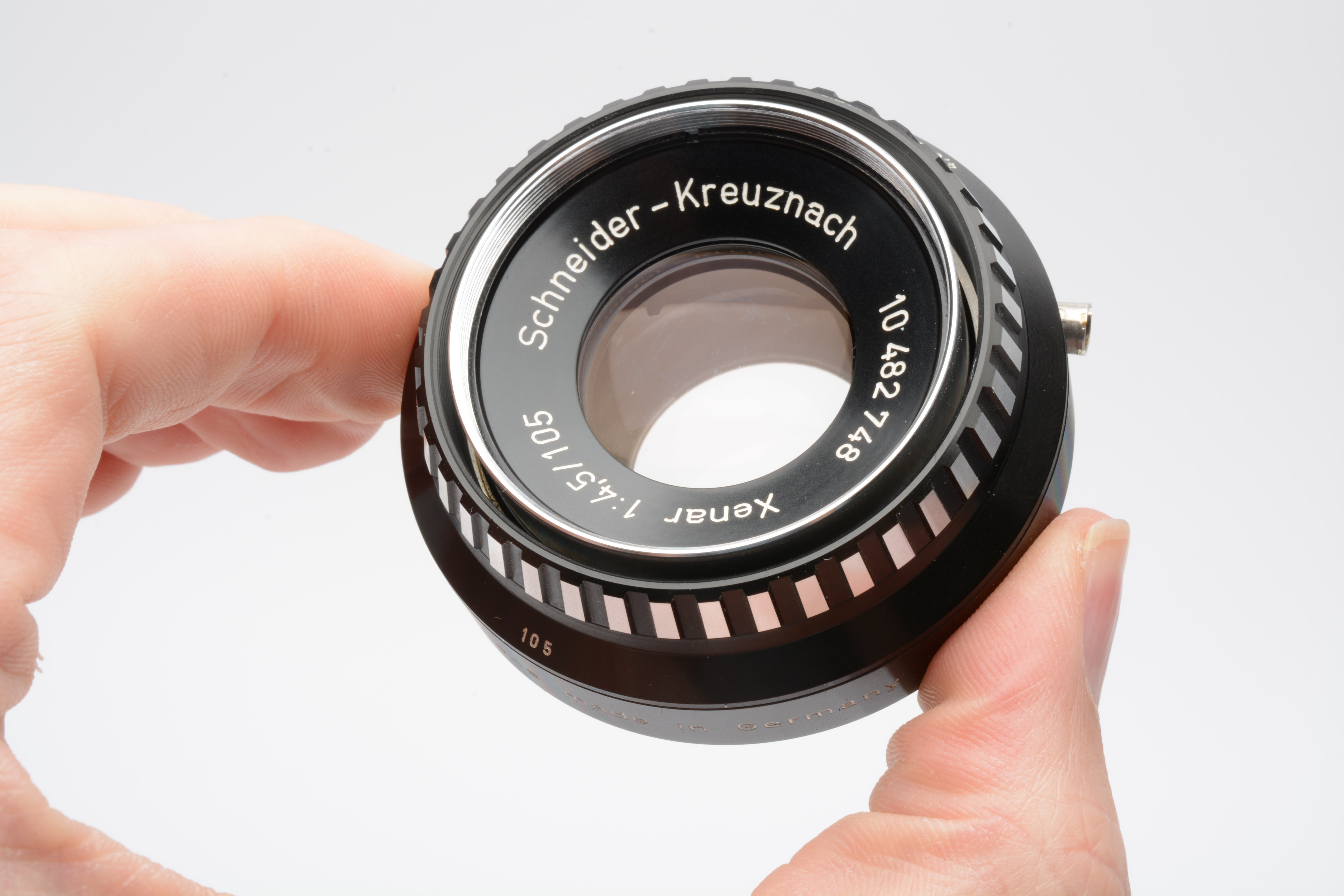 Schneider-Kreuznach 105mm f4.5 Xenar Lens, 39mm thread mount | eBay