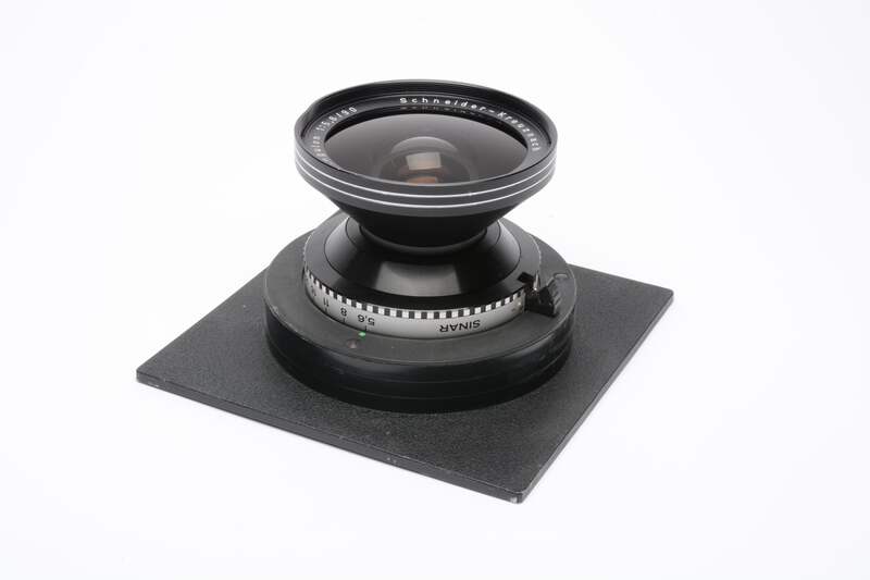 [シュナイダー] Schneider Super-angulon 5.6/90 Schneider Super Angulon 90mm f5.6 lens w/Sinar blades and