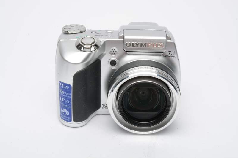 Olympus SP-510 UZ 7.1MP Digital Point&Shoot, 1GB XD, manual+CD