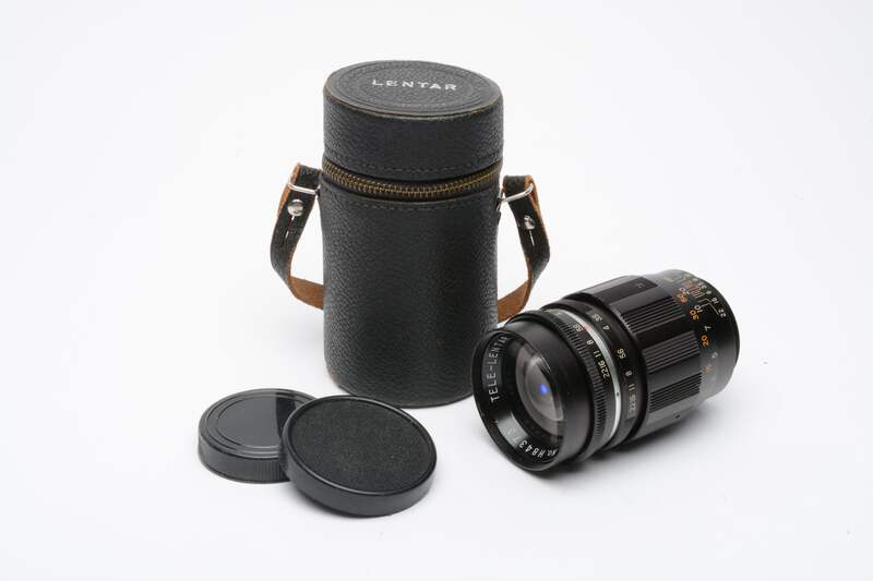 Tele Lentar 135mm f3.5 Manual Focus Telephoto Prime Lens - M42