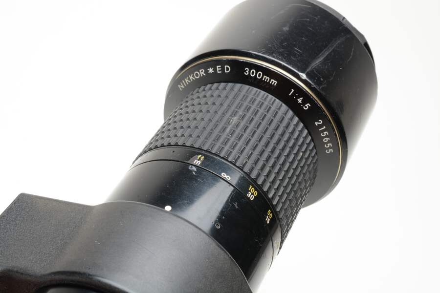 Nikon NIKKOR 300mm F4.5 MF 望遠レンズ NIKON ニコン Ai NIKKOR 300mm F4.5 単焦点望遠レンズ - 札幌中古