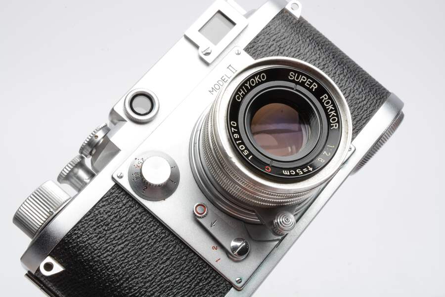 Minolta 35 Model II 35mm rangefinder Camera w/Chiyoko 50mm f2.8