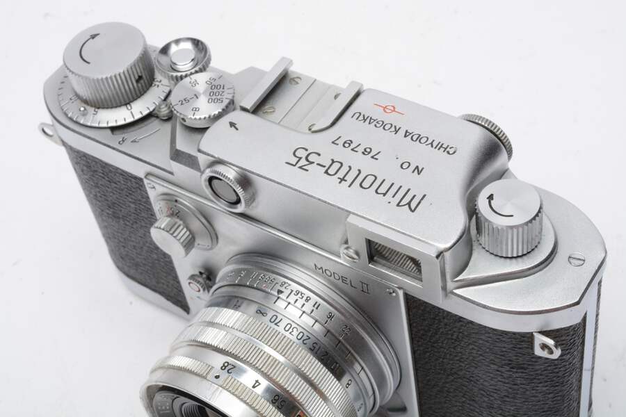 Minolta 35 Model II 35mm rangefinder Camera w/Chiyoko 50mm f2.8