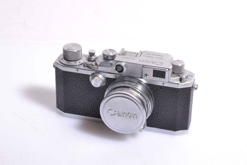フィルムカメラ 777575/Canon L3 SERENAR 1:3.2 35mm Canon III 35mm Rangefinder camera w/Serenar 50mm f1.9 lens+case+