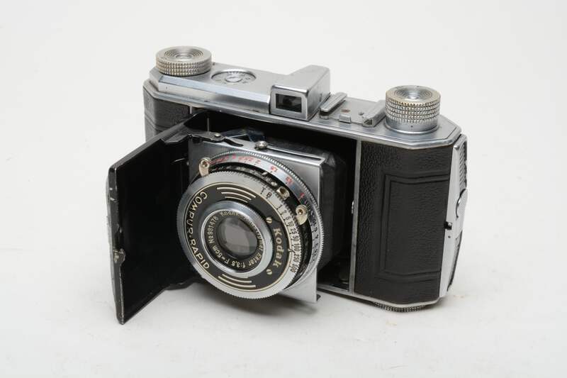 Kodak Retina 1 Type 126 Folding Camera Chrome w/Ektar 5cm f3.5