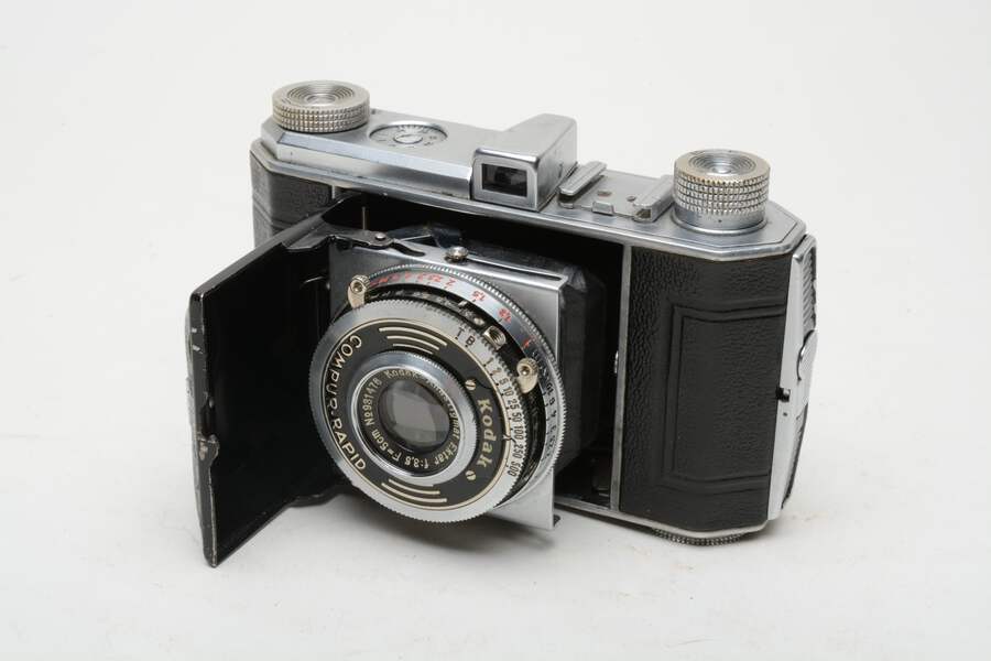 Kodak Retina 1 Type 126 Folding Camera Chrome w/Ektar 5cm f3.5