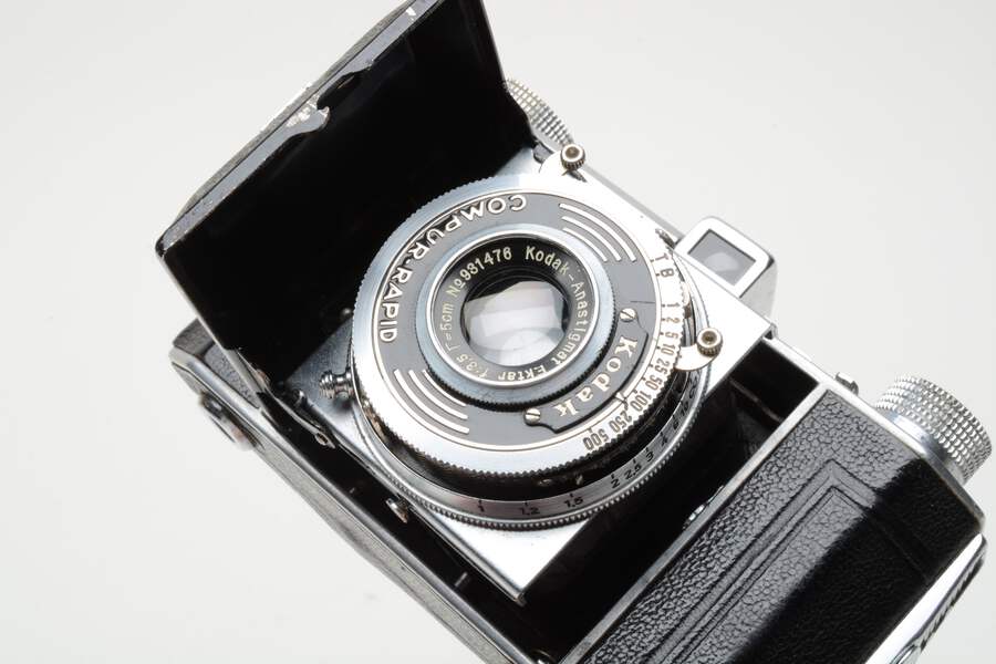 Kodak Retina 1 Type 126 Folding Camera Chrome w/Ektar 5cm f3.5