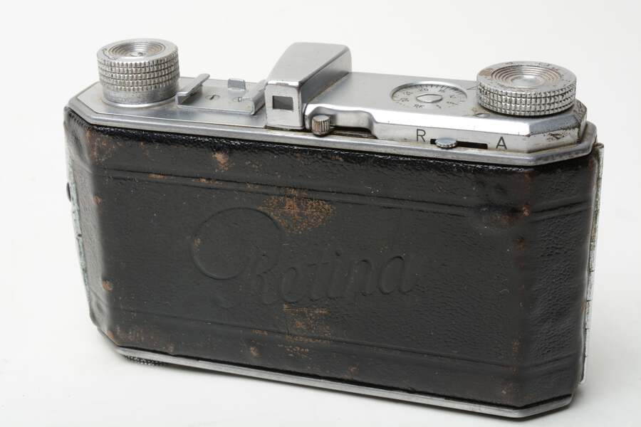 Kodak Retina 1 Type 126 Folding Camera Chrome w/Ektar 5cm f3.5