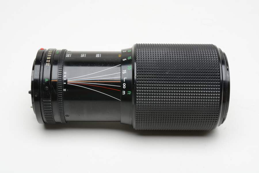 Canon FD 70-210mm f4 zoom lens, caps, good, smooth, Great Canon FD 70-210mm f4 zoom lens, caps, good, smooth, Great