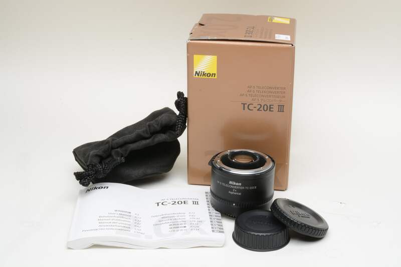 Nikon AF-S TC-20E III 2X Aspherical Teleconverter TC20EIII, boxed