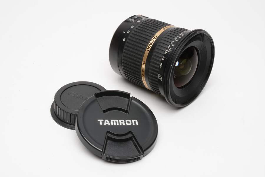TAMRON SP 10-24mm ズームレンズ　for canon Tamron SP 10-24mm f3.5-4.5 Di II wide zoom for Canon EF, caps