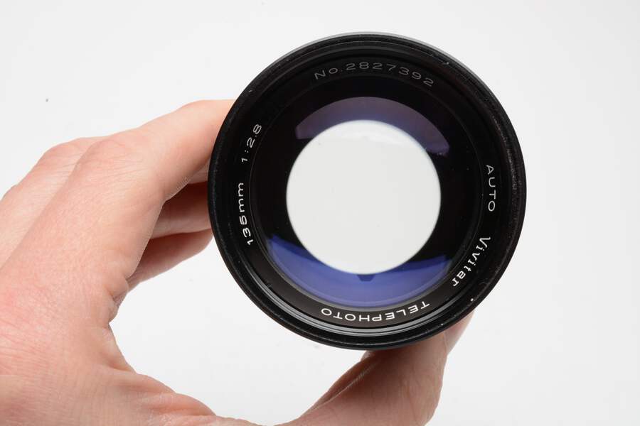 Vivitar 135mm f2.8 Portrait lens M42 Mount w/Bonus Auto 2x-1 Tele