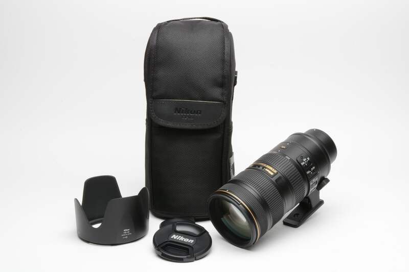 Nikon AF-S Nikkor 70-200mm f2.8G II ED VR zoom lens - NO AF