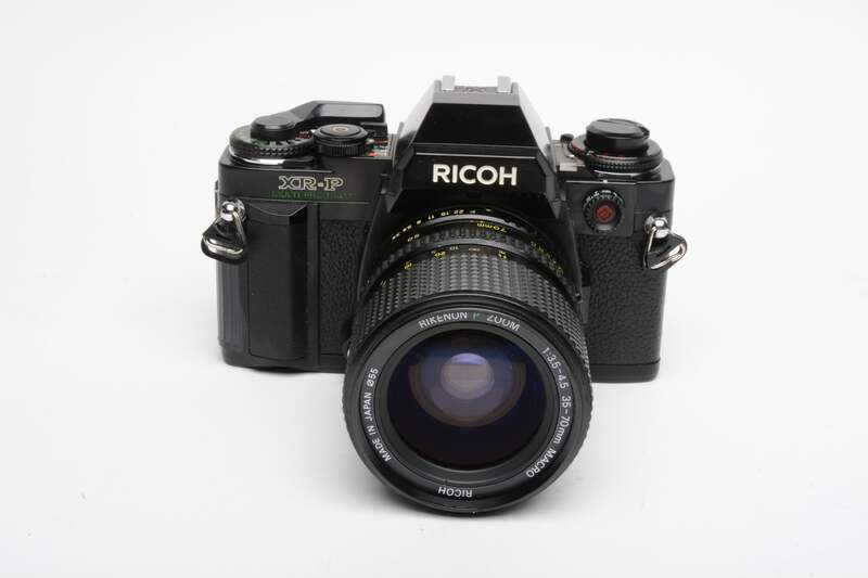 Ricoh XR-P 35mm SLR w/Rikenon 35-70mm zoom lens, manual