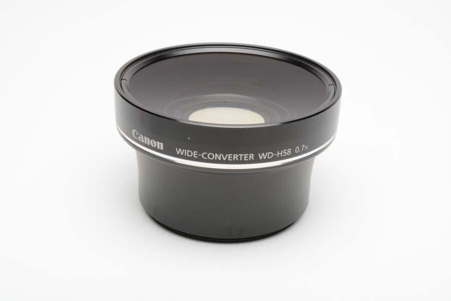 Canon Wide-Converter Lens WD-H58 (0.7X) 58mm, +pouch and