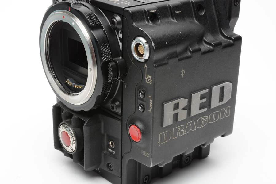 RED Epic-X S35 Dragon 6K cinema camera Run Time 869 hours +monitor