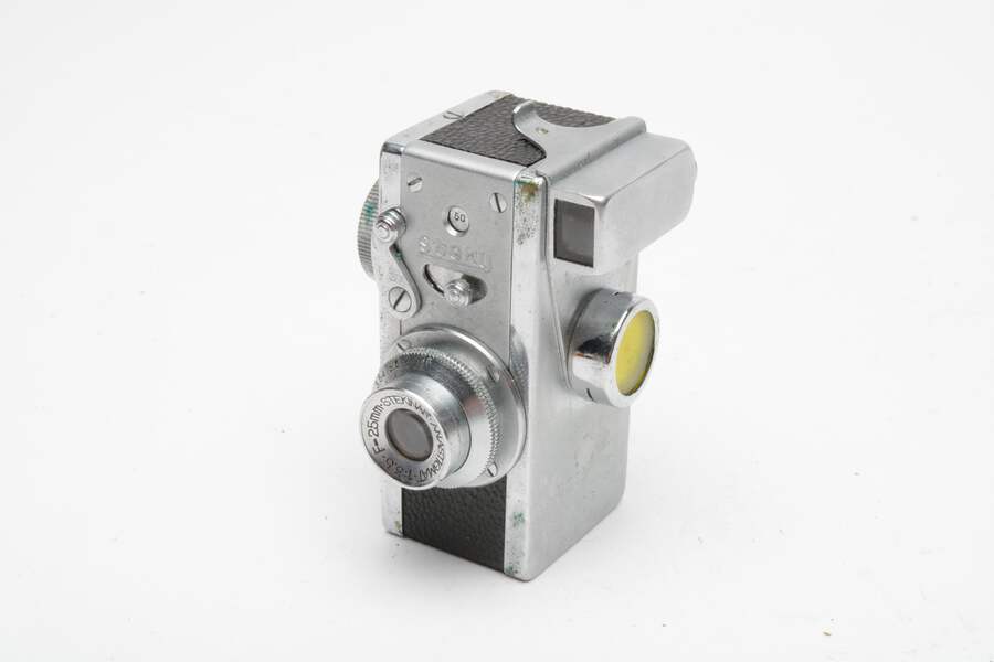 Stecky Model II 16mm camera w/case & filter, works!, clean | eBay