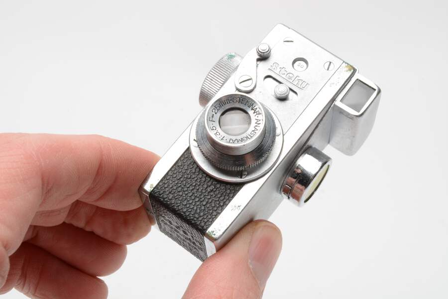 Stecky Model II 16mm camera w/case & filter, works!, clean | eBay