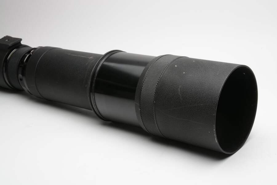 Nikon Nippon Kogaku Nikkor-P 800mm f8 Telephoto lens, case++ NICE
