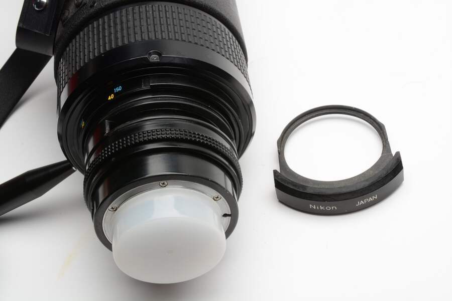 Nikon Nippon Kogaku Nikkor-P 800mm f8 Telephoto lens, case++ NICE