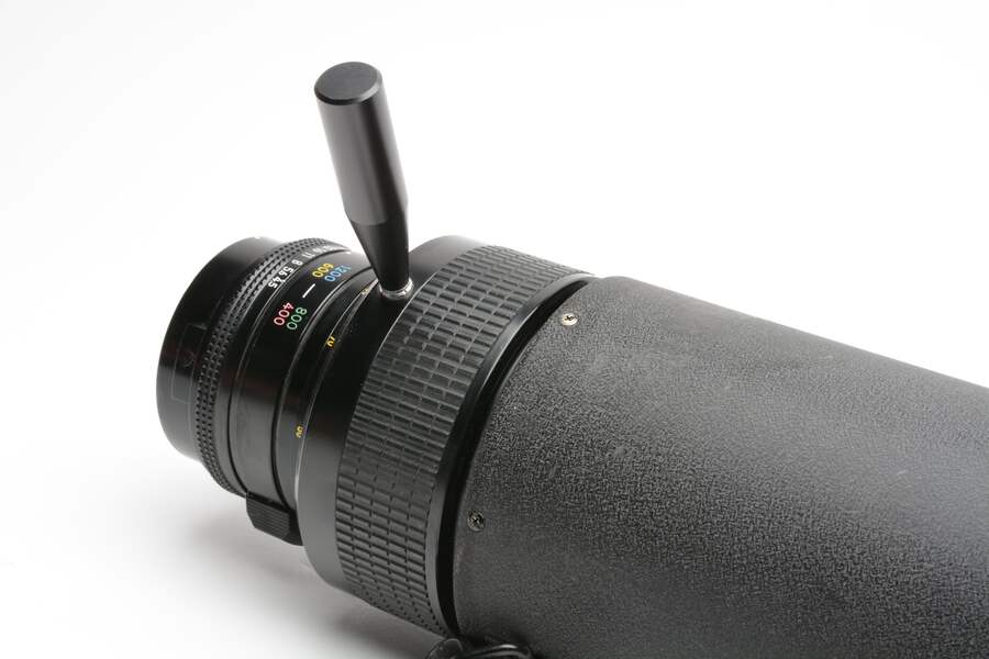 Nikon Nippon Kogaku Nikkor-P 800mm f8 Telephoto lens, case++ NICE