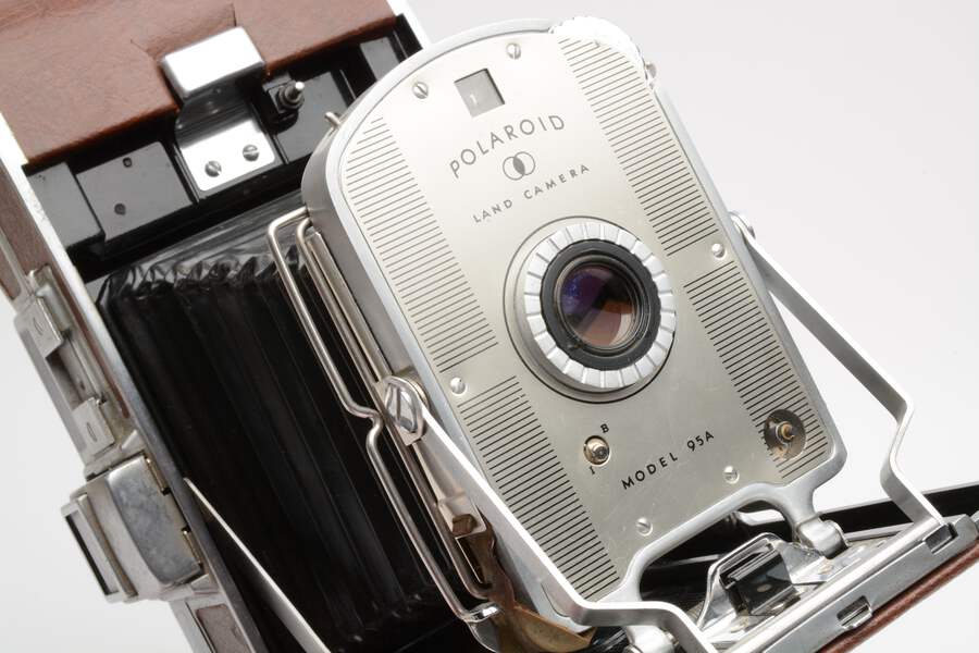 Polaroid Land camera Model 95A, clean, Vintage | eBay