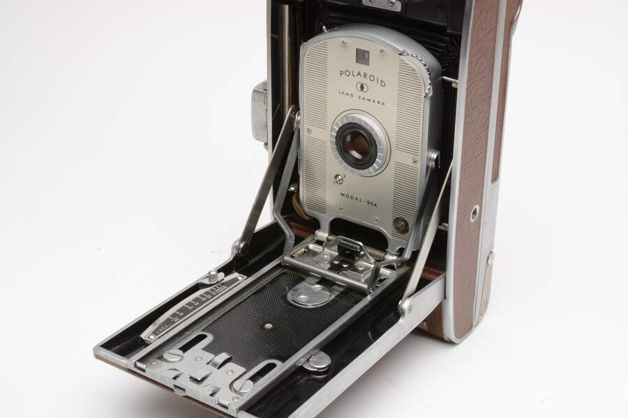 Polaroid Land camera Model 95A, clean, Vintage | eBay