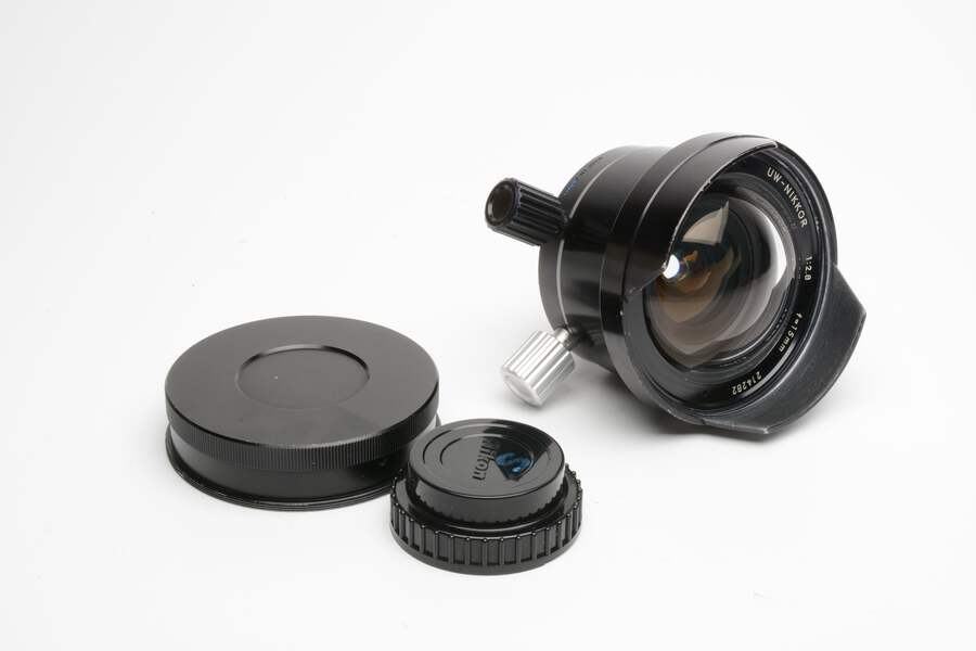 Nikon UW-Nikkor Nikonos 15mm f2.8 Lens w/Nikonos 15 Finder