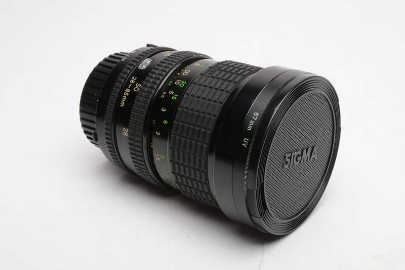 Sigma MF 28-85mm f3.5-4.5 zoom lens for Nikon Ai-S mount, very