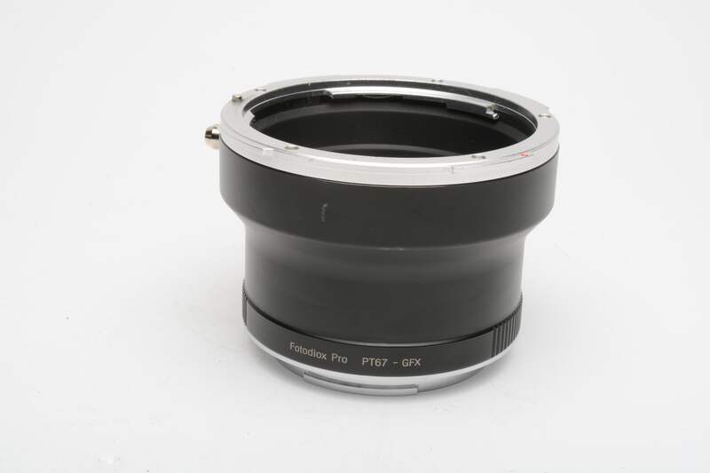 【好評にて期間延長】 FotodioX P67-GFX adapter G-Mount Fujifilm to Lens 67 Pentax レンズ(単焦点)