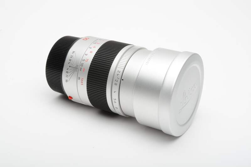 Leica-M Summarit 90mm f2.4 6 Bit Silver lens #11685 Mint | eBay