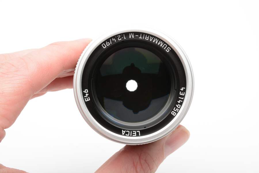 Leica-M Summarit 90mm f2.4 6 Bit Silver lens #11685 Mint | eBay