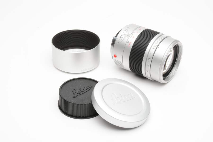 Leica-M Summarit 90mm f2.4 6 Bit Silver lens #11685 Mint | eBay